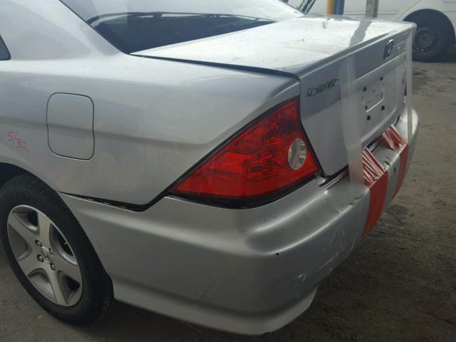 1HGEM21914L069367 - 2004 HONDA CIVIC EX GRAY photo 9