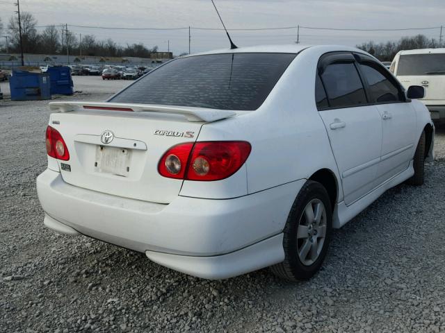 2T1BR32E48C910664 - 2008 TOYOTA COROLLA CE WHITE photo 4