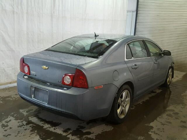 1G1ZG57B694170045 - 2009 CHEVROLET MALIBU LS GRAY photo 4