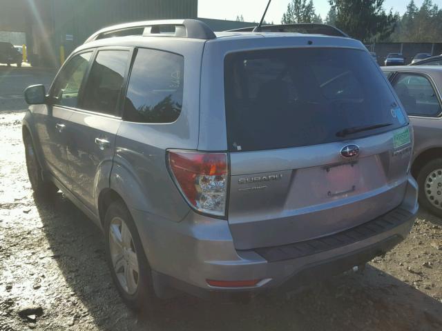 JF2SH6CC3AH776265 - 2010 SUBARU FORESTER 2 SILVER photo 3