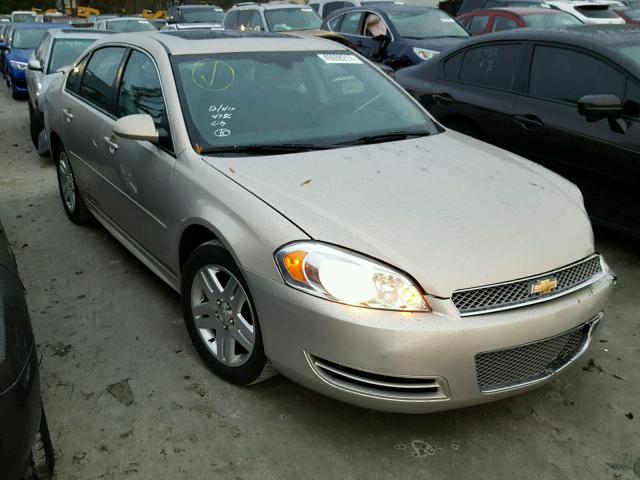 2G1WG5E31C1224756 - 2012 CHEVROLET IMPALA LT GOLD photo 1