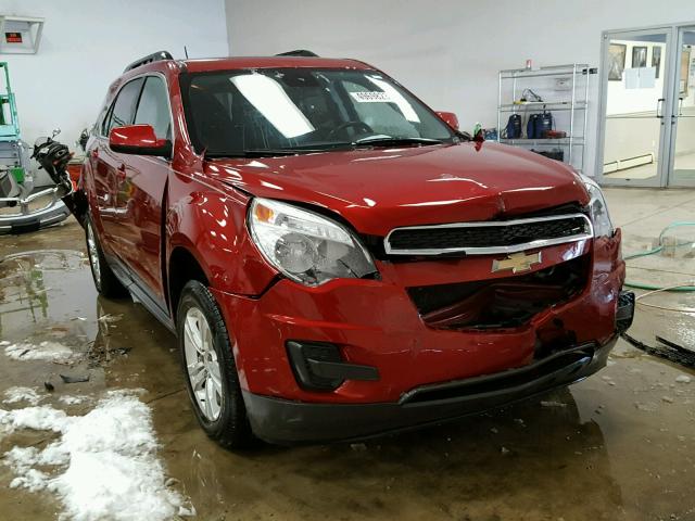 2GNALBEK5F1133861 - 2015 CHEVROLET EQUINOX LT BURGUNDY photo 1