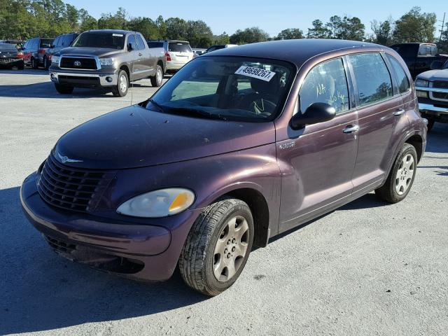 3C4FY48B55T515487 - 2005 CHRYSLER PT CRUISER PURPLE photo 2