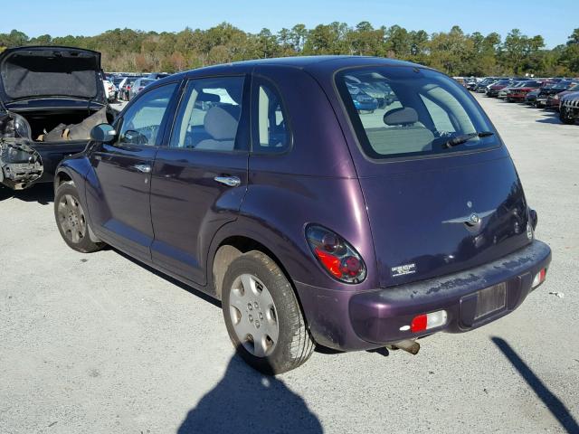 3C4FY48B55T515487 - 2005 CHRYSLER PT CRUISER PURPLE photo 3