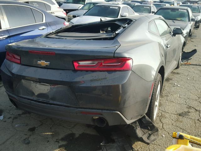 1G1FB1RX5H0150796 - 2017 CHEVROLET CAMARO LT GRAY photo 4