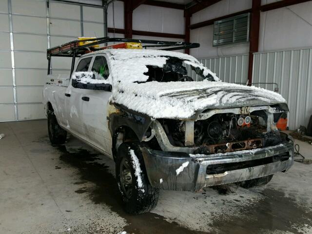 3C6TD5HTXCG184688 - 2012 DODGE RAM 2500 S WHITE photo 1