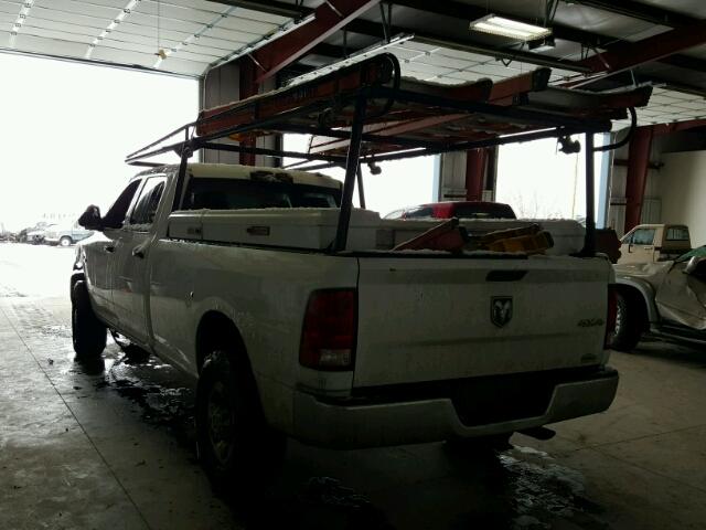 3C6TD5HTXCG184688 - 2012 DODGE RAM 2500 S WHITE photo 3