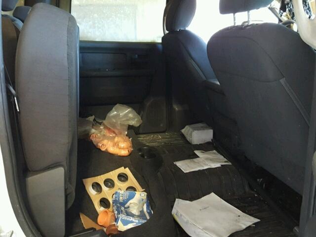 3C6TD5HTXCG184688 - 2012 DODGE RAM 2500 S WHITE photo 6