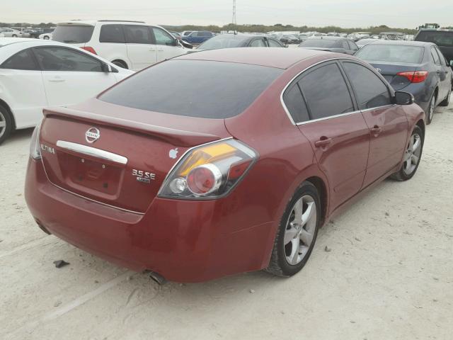 1N4BL21E37C141603 - 2007 NISSAN ALTIMA 3.5 RED photo 4