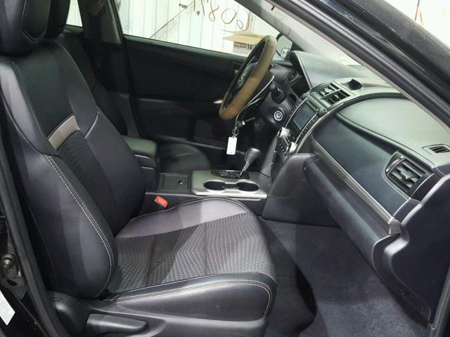 4T1BF1FK0CU162015 - 2012 TOYOTA CAMRY BASE BLACK photo 5