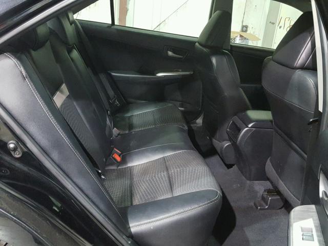 4T1BF1FK0CU162015 - 2012 TOYOTA CAMRY BASE BLACK photo 6