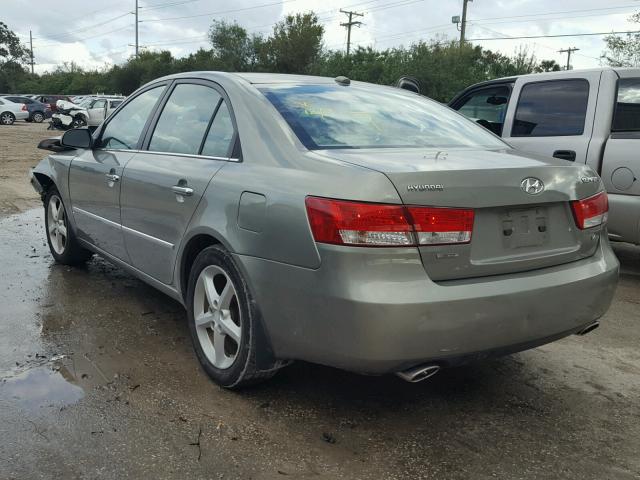 5NPEU46F68H355458 - 2008 HYUNDAI SONATA SE BEIGE photo 3