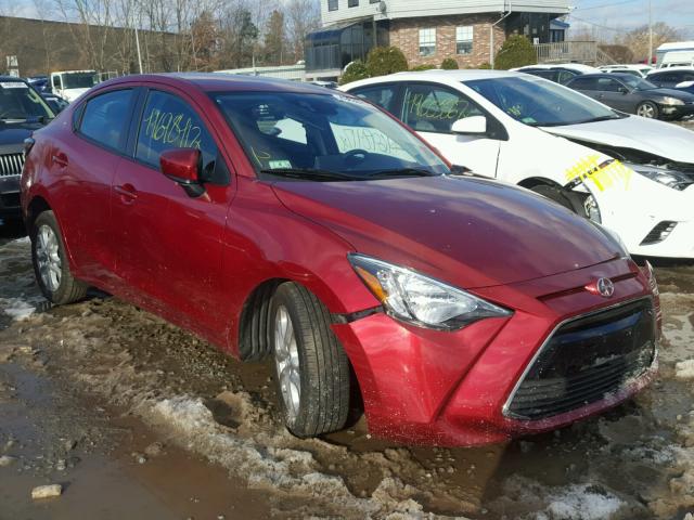 3MYDLBZV5GY126066 - 2016 TOYOTA SCION IA RED photo 1