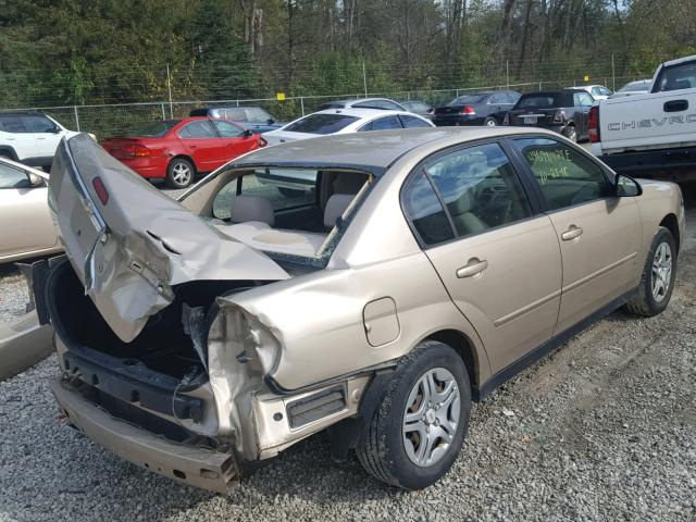 1G1ZS58F48F126743 - 2008 CHEVROLET MALIBU LS ოქროსფერი ფოტო 4