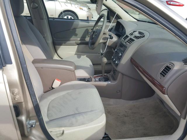 1G1ZS58F48F126743 - 2008 CHEVROLET MALIBU LS ოქროსფერი ფოტო 5