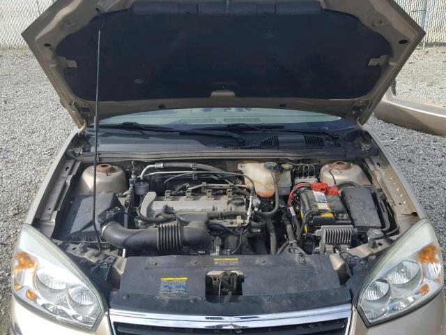 1G1ZS58F48F126743 - 2008 CHEVROLET MALIBU LS ოქროსფერი ფოტო 7