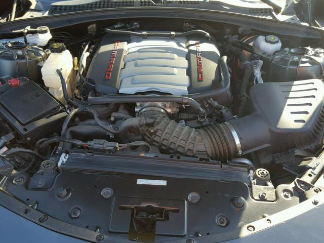 1G1FH1R73H0149452 - 2017 CHEVROLET CAMARO SS Grafito foto 7