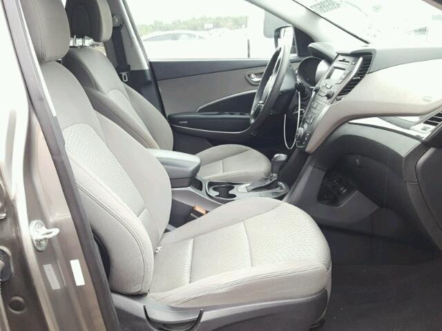 5XYZT3LB6GG360164 - 2016 HYUNDAI SANTA FE S Մոխրագույն լուսանկար 5