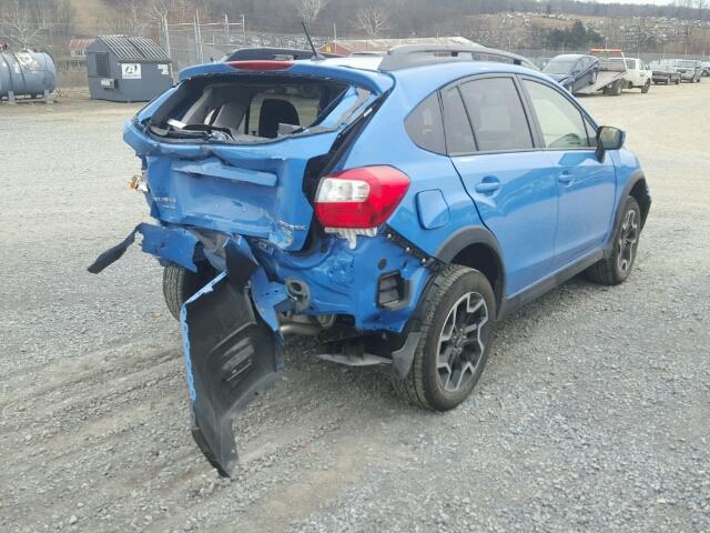 JF2GPABC6HH278682 - 2017 SUBARU CROSSTREK BLUE photo 4