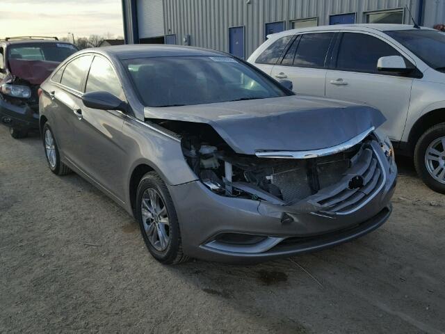 5NPEB4ACXDH708846 - 2013 HYUNDAI SONATA GLS GRAY photo 1