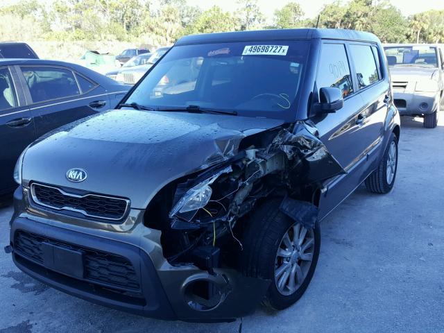 KNDJT2A65D7545781 - 2013 KIA SOUL + BROWN photo 2