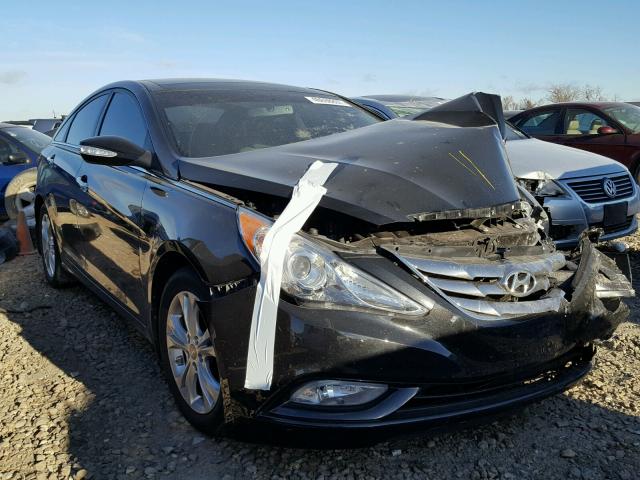 5NPEC4AC6DH794072 - 2013 HYUNDAI SONATA SE BLACK photo 1