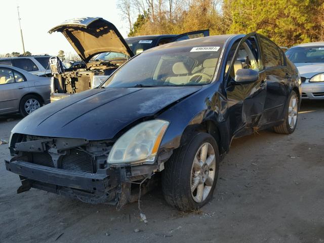 1N4BA41E75C805948 - 2005 NISSAN MAXIMA SE BLUE photo 2