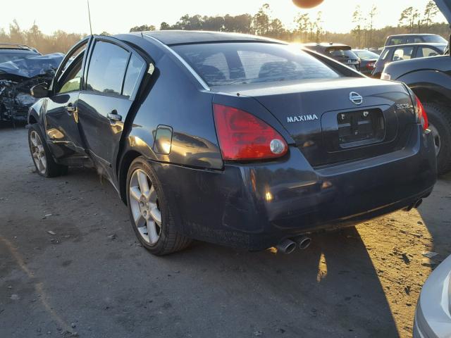 1N4BA41E75C805948 - 2005 NISSAN MAXIMA SE BLUE photo 3