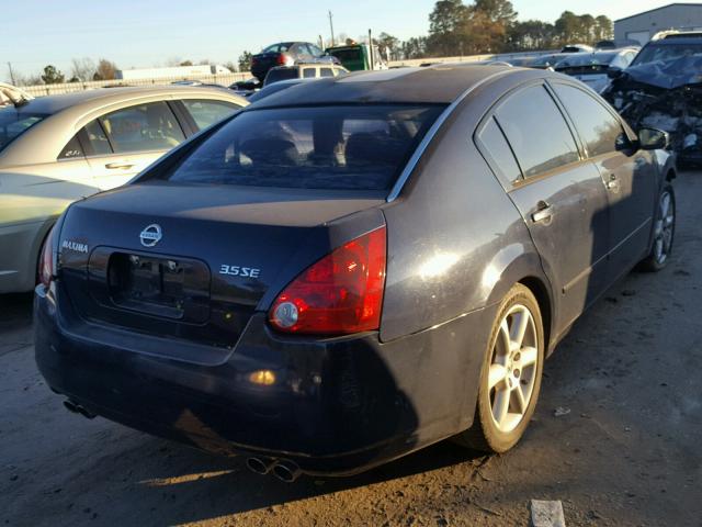 1N4BA41E75C805948 - 2005 NISSAN MAXIMA SE BLUE photo 4