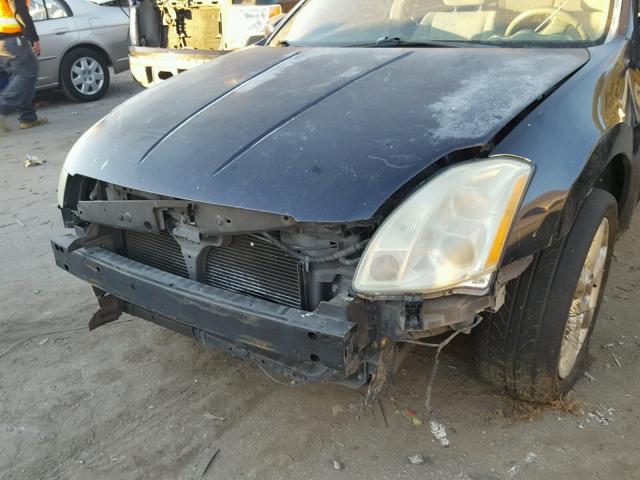 1N4BA41E75C805948 - 2005 NISSAN MAXIMA SE BLUE photo 9