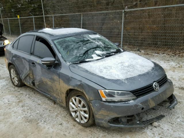 3VWDZ7AJ6BM318709 - 2011 VOLKSWAGEN JETTA SE 灰色 照片 1