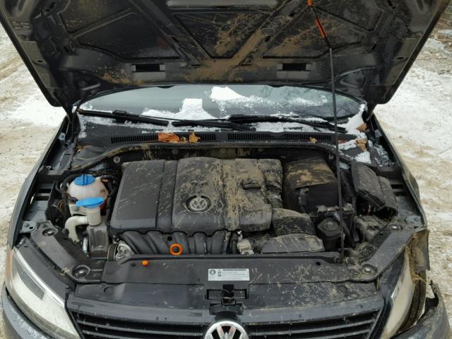 3VWDZ7AJ6BM318709 - 2011 VOLKSWAGEN JETTA SE GRAY photo 7