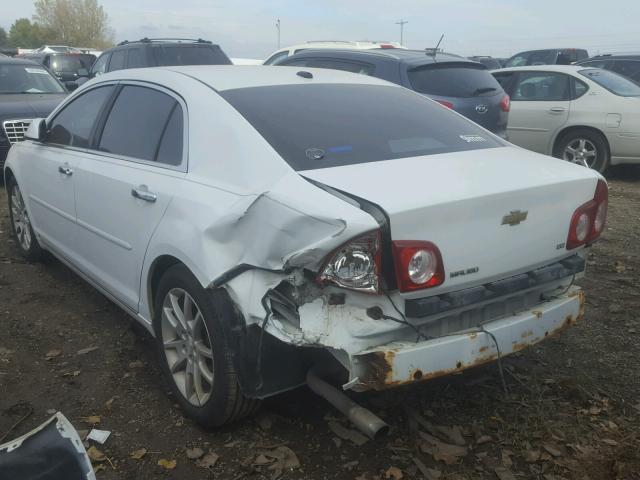 1G1ZK57B694161134 - 2009 CHEVROLET MALIBU LTZ 白色 照片 3