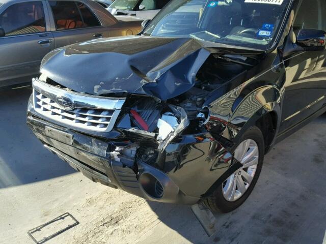 JF2SHACC1CH416787 - 2012 SUBARU FORESTER 2 BLACK photo 9
