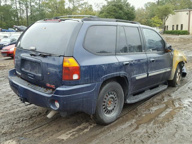 1GKDS13S522139440 - 2002 GMC ENVOY BLUE photo 4