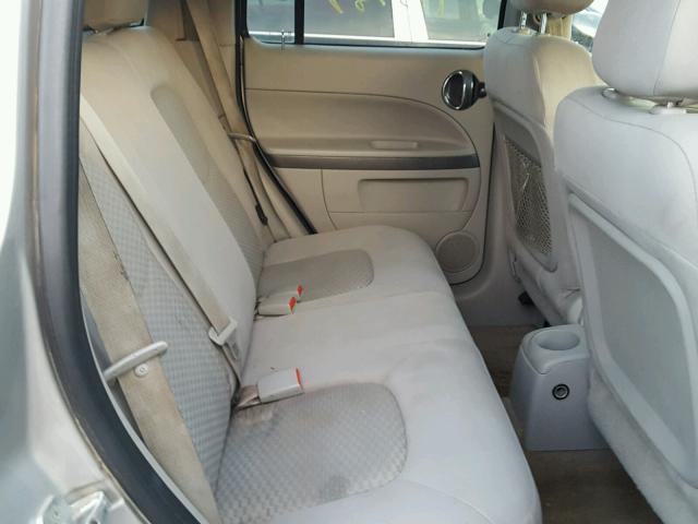 3GNDA13D38S532907 - 2008 CHEVROLET HHR LS SILVER photo 6