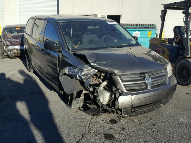 2D4RN4DE0AR439201 - 2010 DODGE GRAND CARA GRAY photo 1