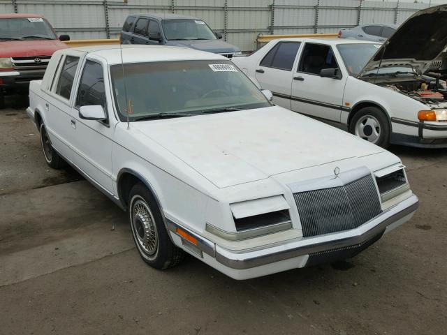 1C3XY56R9LD813090 - 1990 CHRYSLER IMPERIAL WHITE photo 1