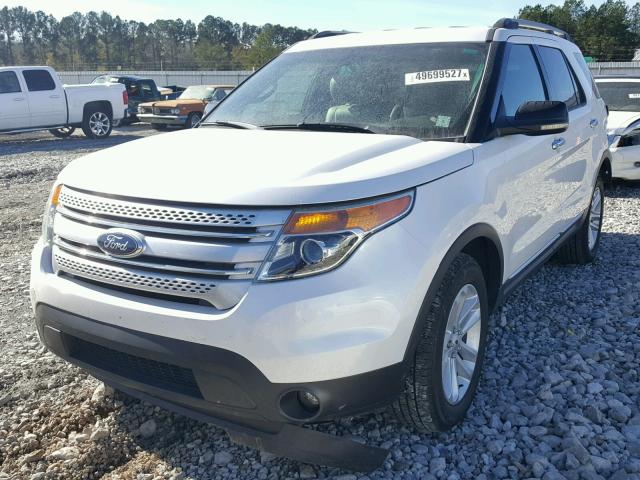 1FMHK7D86CGA01084 - 2012 FORD EXPLORER X WHITE photo 2