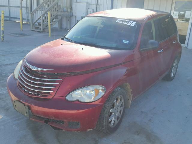 3A4FY58B67T540630 - 2007 CHRYSLER PT CRUISER RED photo 2