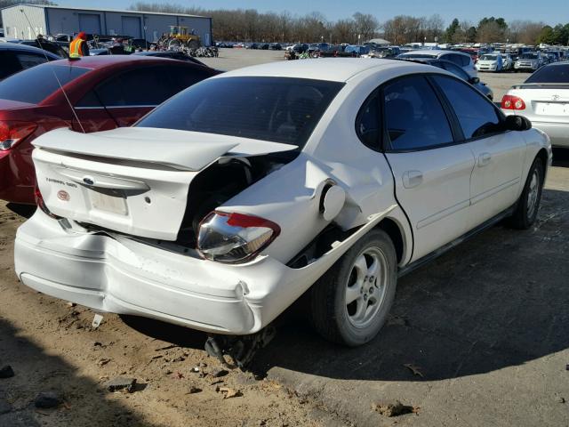 1FAFP55234G198993 - 2004 FORD TAURUS SES WHITE photo 4