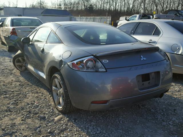 4A3AK24F48E041185 - 2008 MITSUBISHI ECLIPSE GS BLUE photo 3