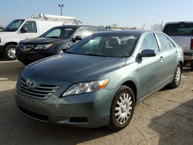 4T1BE46K77U680634 - 2007 TOYOTA CAMRY NEW GREEN photo 2