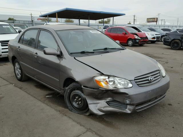 1NXBR32E74Z211280 - 2004 TOYOTA COROLLA CE GRAY photo 1