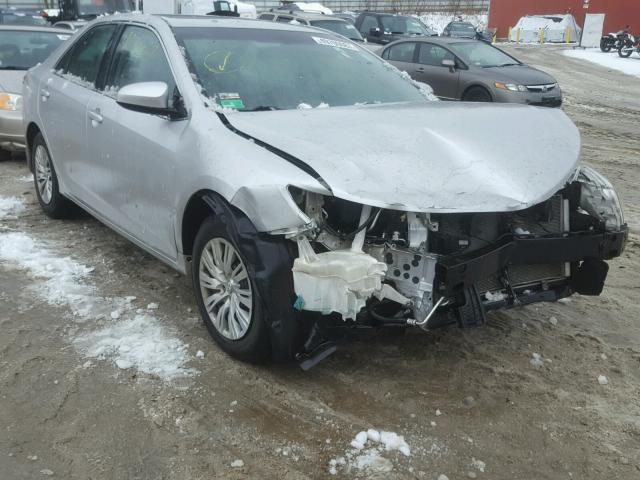 4T4BF1FK8ER393625 - 2014 TOYOTA CAMRY L GRAY photo 1