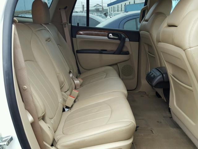 5GAKRBED8BJ278942 - 2011 BUICK ENCLAVE CX CREAM photo 6