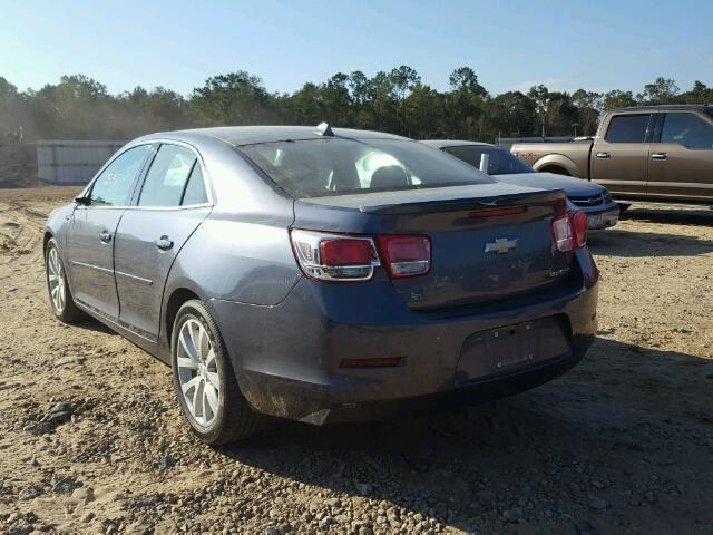 1G11C5SL2EF277052 - 2014 CHEVROLET MALIBU 1LT BLUE photo 3
