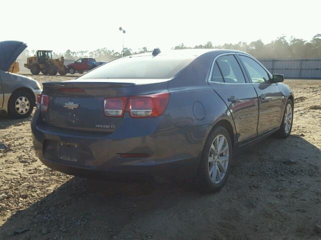 1G11C5SL2EF277052 - 2014 CHEVROLET MALIBU 1LT BLUE photo 4