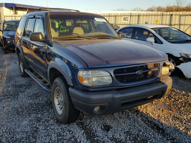 1FMZU62X0YUB71596 - 2000 FORD EXPLORER X BLUE photo 1