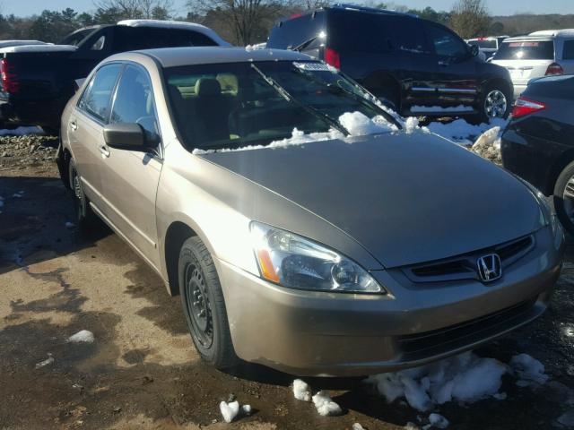 1HGCM563X4A020242 - 2004 HONDA ACCORD LX TAN photo 1